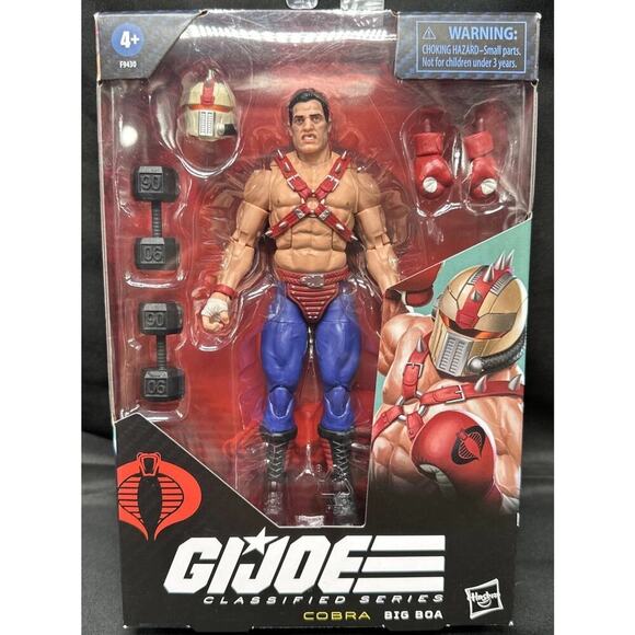 Hasbro G.I. Joe Classified Series #114 Big Boa New - Picture 1 of 7